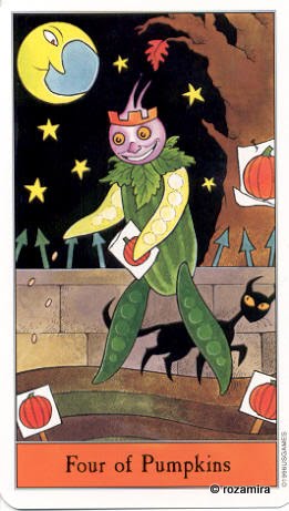 Halloween tarot