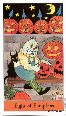 Halloween tarot