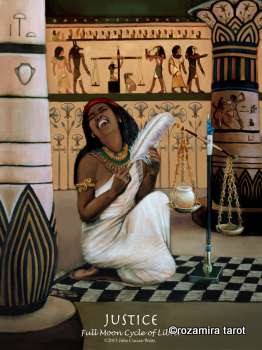 Journey into Egypt Tarot by Julie Cuccia-Watts