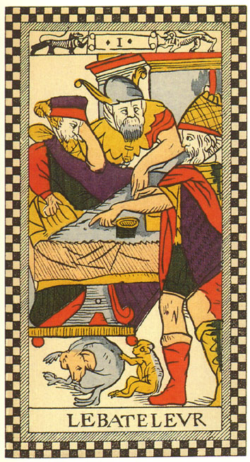 Tarot de Paris (22 cards) XVII