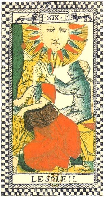 Tarot de Paris (22 cards) XVII