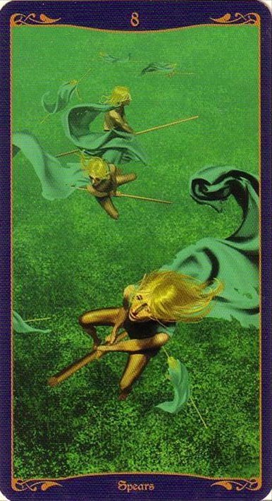 Tarot of the Celtic Fairies - таро роща фей