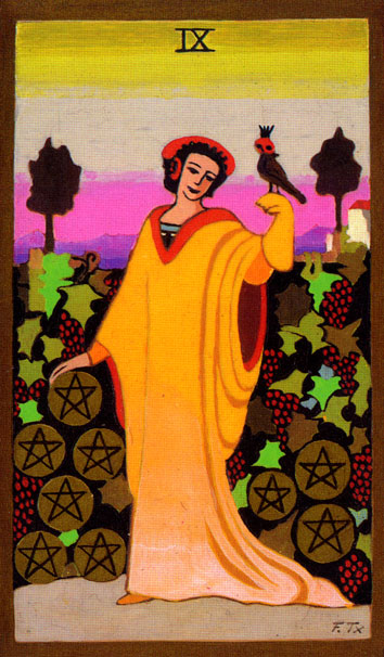 Golden Rider Tarot