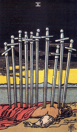 Smith-Waite Tarot Deck Borderless Edition
