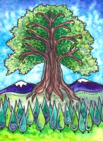 Tarot of Trees by Dana Driscoll