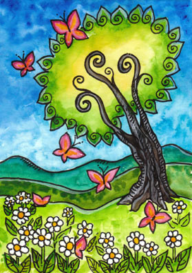 Tarot of Trees by Dana Driscoll
