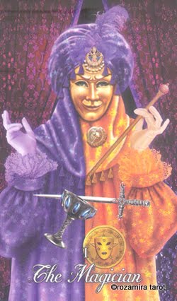 Venetian Carnival Tarot (Roxana Paul)