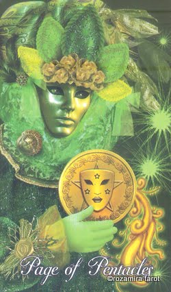 Venetian Carnival Tarot (Roxana Paul)