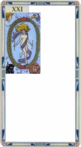 Universal Transparent Tarot