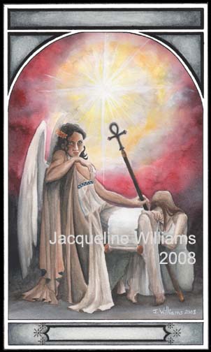 Watcher Angel Tarot By Jacqueline Williams, Michelle Belanger