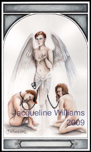 Watcher Angel Tarot By Jacqueline Williams, Michelle Belanger