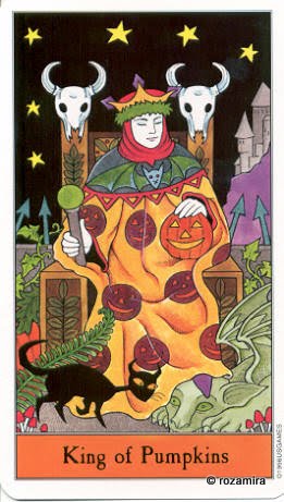 Halloween tarot