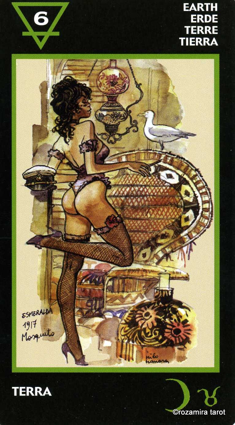 Manara Erotic Tarot