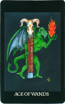 The Luciferian Tarot by М. W. Ford