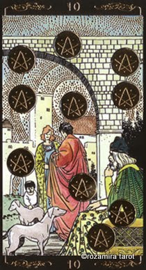 Golden Universal Tarot