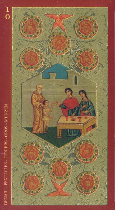 Golden Tarot Of The Tsar