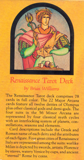 Renaissance Tarot Classical by Brian Williams