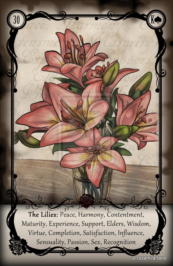 Lenormand UTRL - Under the Roses Lenormand by Kendra Hurteau, Katrina Hill