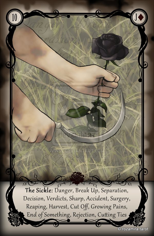 Lenormand UTRL - Under the Roses Lenormand by Kendra Hurteau, Katrina Hill