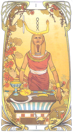 Egyptian Art Nouveau Tarot