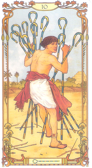 Egyptian Art Nouveau Tarot