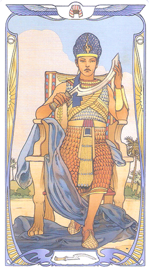 Egyptian Art Nouveau Tarot