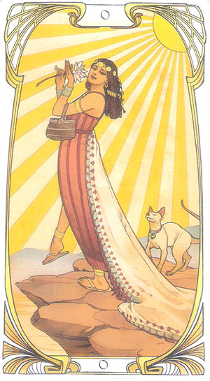 Egyptian Art Nouveau Tarot