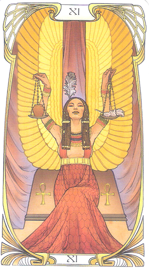 Egyptian Art Nouveau Tarot