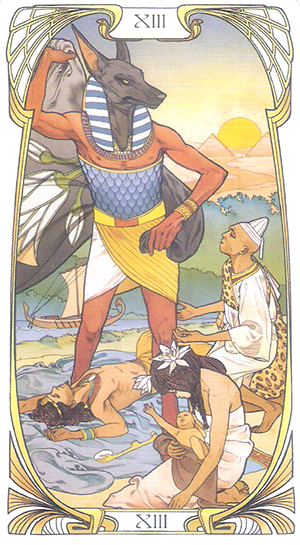 Egyptian Art Nouveau Tarot