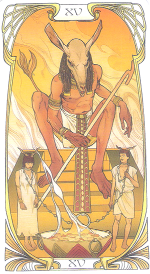 Egyptian Art Nouveau Tarot