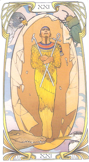 Egyptian Art Nouveau Tarot