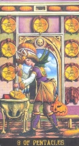 Jack O lantern Tarot