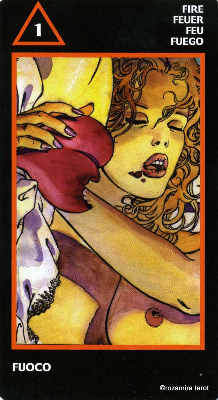 Manara Erotic Tarot