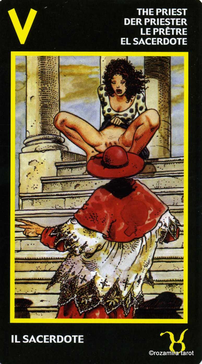 Manara Erotic Tarot