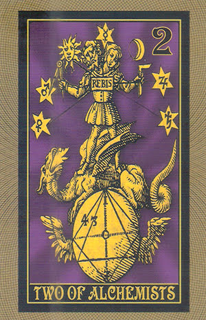 Alchemystic Woodcut Tarot