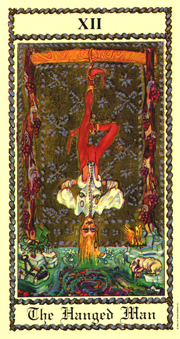 Medieval scapini tarot