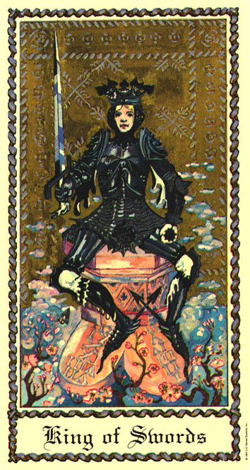 Medieval scapini tarot