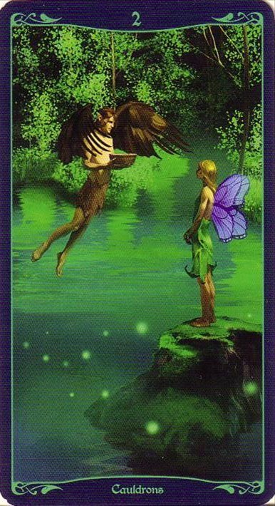 Tarot of the Celtic Fairies - таро роща фей