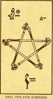 Egyptian Tarot Deck Comte C. de Saint-Germain