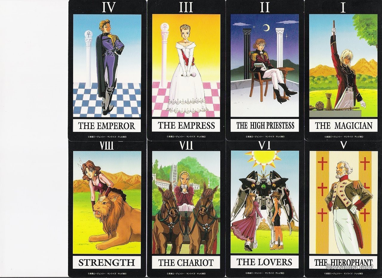 Gundam Wing Tarot (Japan)