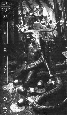 Goetia Tarot in Darkness