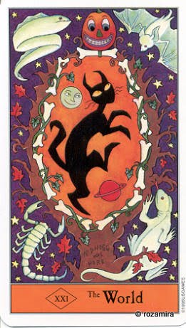 Halloween tarot