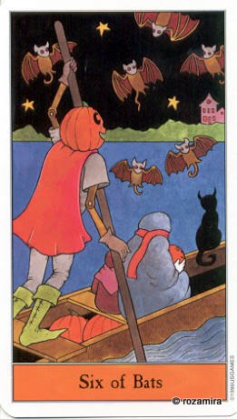 Halloween tarot