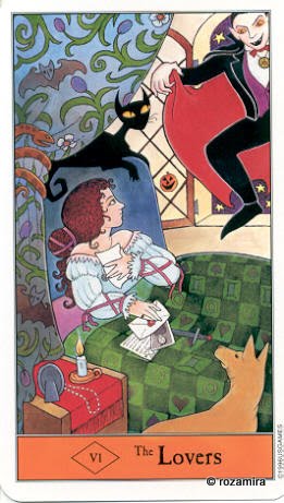 Halloween tarot