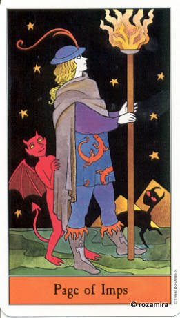 Halloween tarot