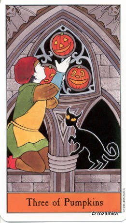 Halloween tarot