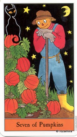 Halloween tarot