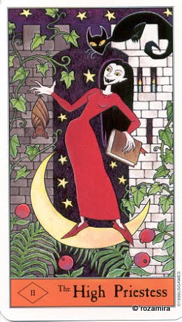 Halloween tarot