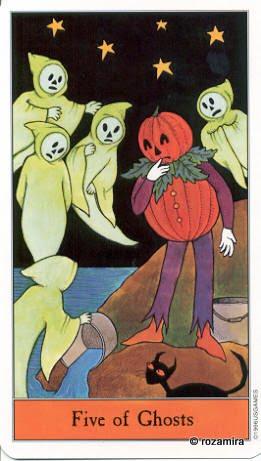 Halloween tarot