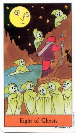 Halloween tarot